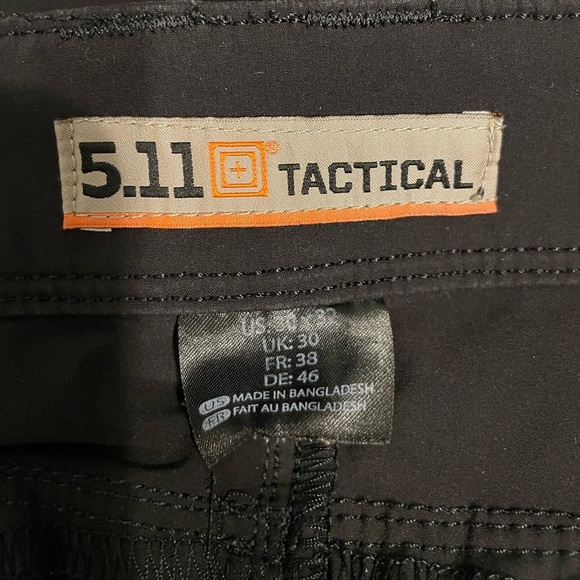 5.11 Tactical Men's Black Decoy Convertible Pants, 30/32 - Picture 11 of 11